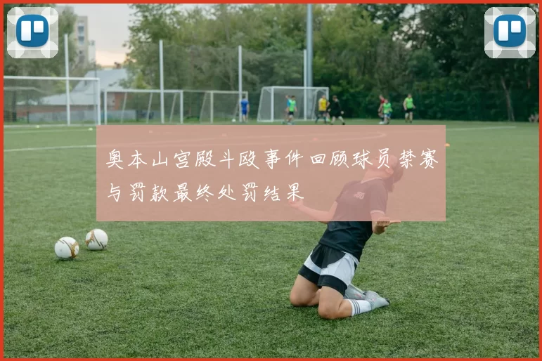 奥本山宫殿斗殴事件回顾球员禁赛与罚款最终处罚结果