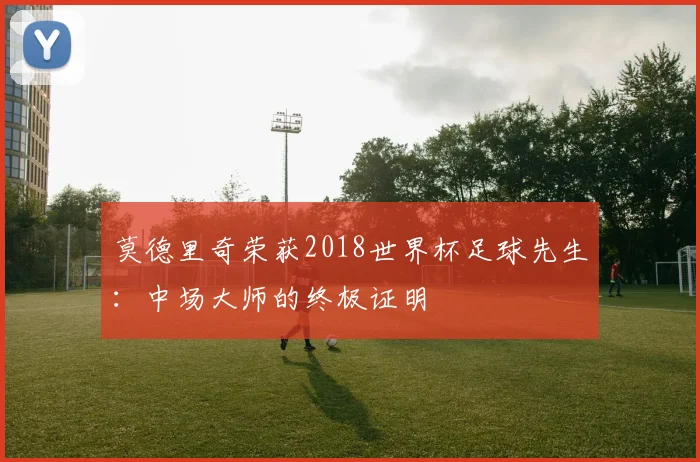 莫德里奇荣获2018世界杯足球先生：中场大师的终极证明