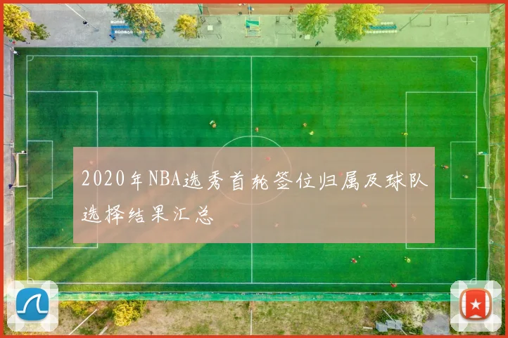 2020年NBA选秀首轮签位归属及球队选择结果汇总
